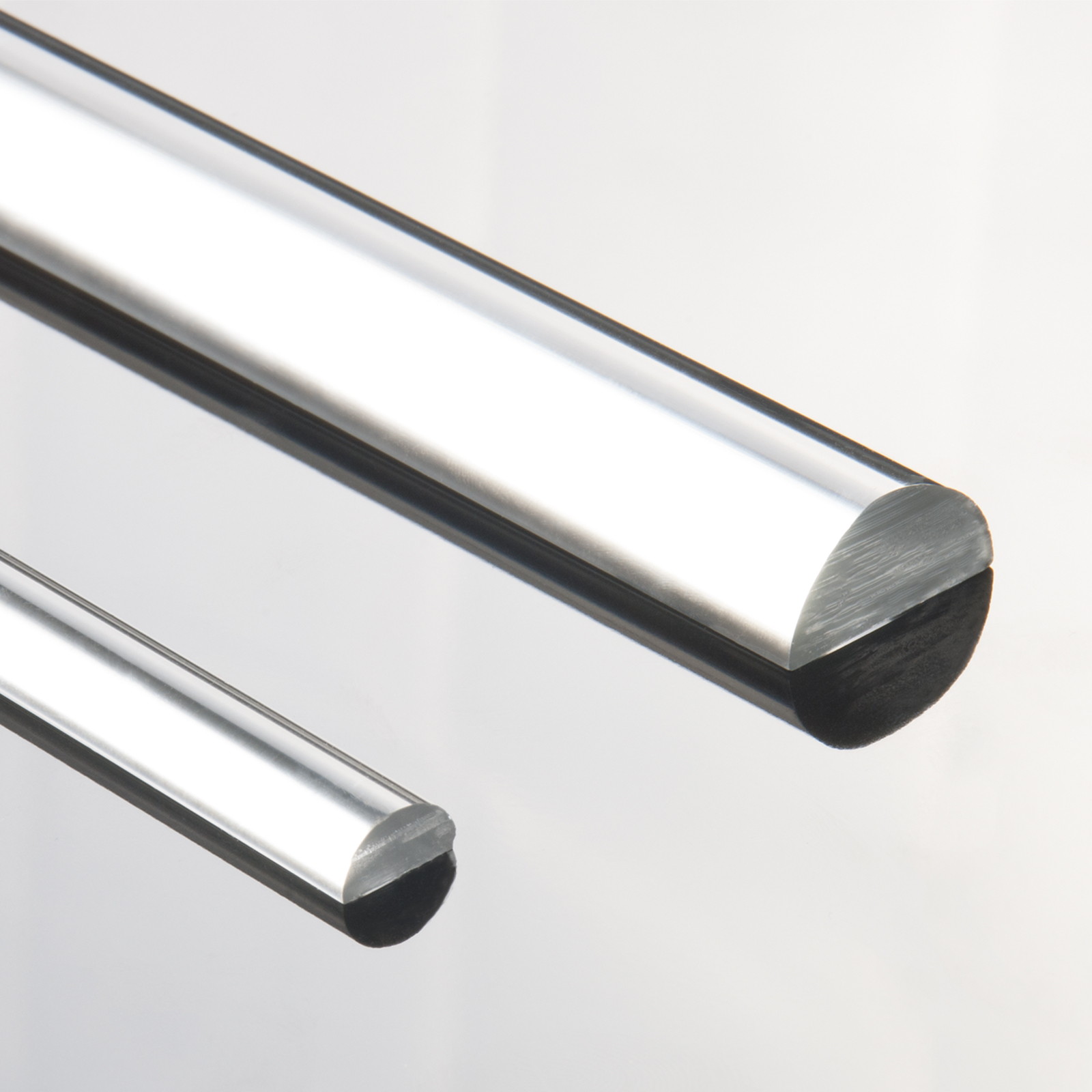 Barre de protection acrylique PMMA r/ésistant aux chocs 5 x 10 x 1000 mm acrylique Profil/é de protection solaire pour douche - Joint transparent anti-/éclaboussures pour douche en verre.